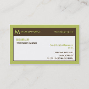 Clean Corporate Card