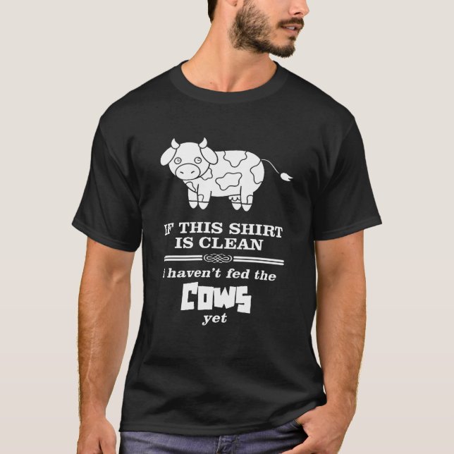 Clean Cows T-Shirt (Front)