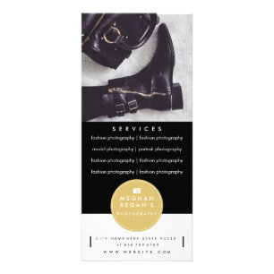 Clean Design Rack Card - Fashion Photography
