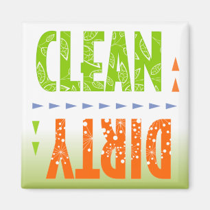 Clean/Dirty Dish Washer Magnet