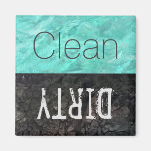 Clean   Dirty Dishes Dishwasher Magnet