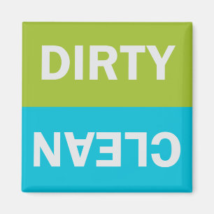 CLEAN DIRTY Dishwasher magnet