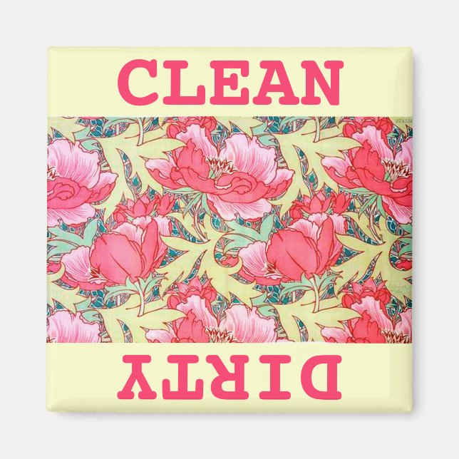 Clean/Dirty Dishwasher Magnet (Front)