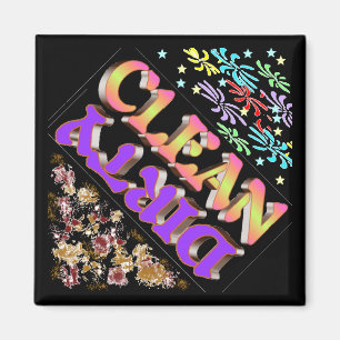 Clean Dirty dishwasher magnet