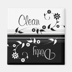 Clean Dirty Dishwasher Magnet
