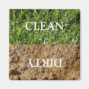 Clean Dirty Dishwasher Magnet