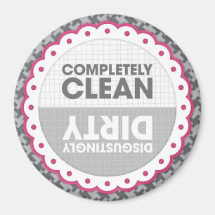 Clean Dirty Dishwasher Magnet
