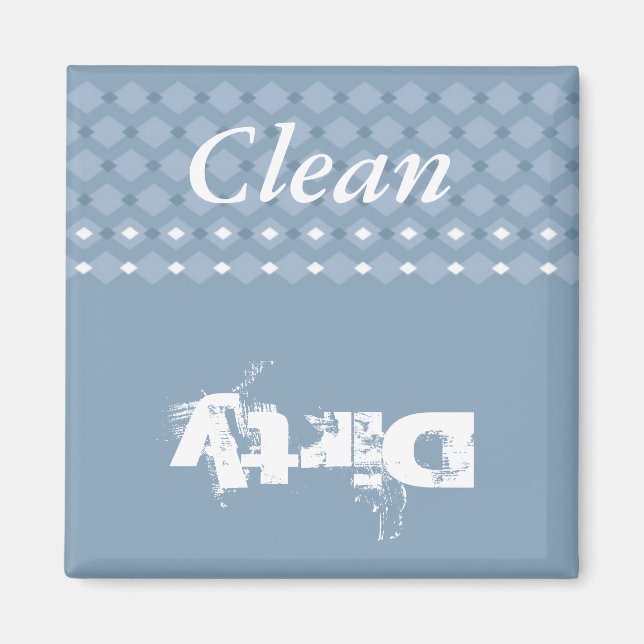 Clean-Dirty Kitchen Magnet (Front)