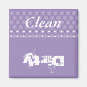 Clean-Dirty Kitchen Magnet