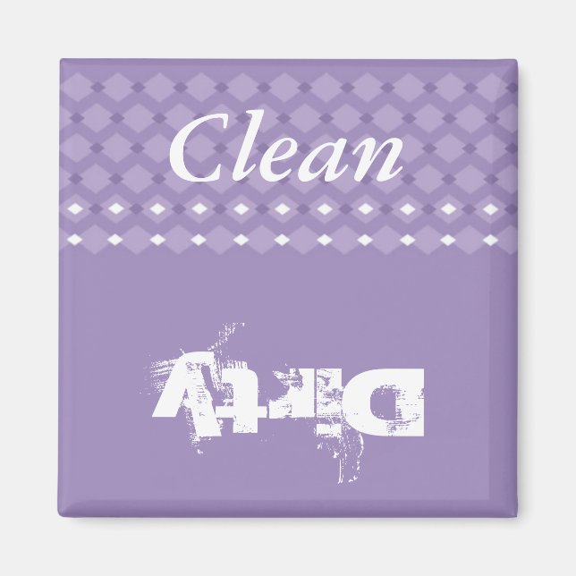 Clean-Dirty Kitchen Magnet (Front)
