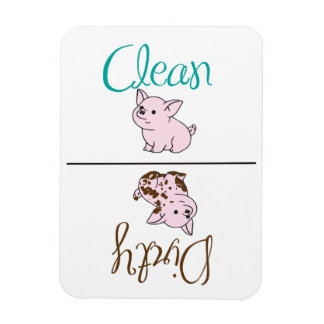 Clean/Dirty Little Pig Dishwasher Magnet