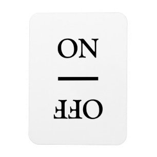 Clean Dirty ON, OFF Dishwasher Laundry black white Magnet