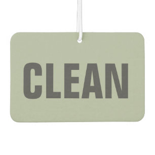 Clean / Dirty Updated 2 Car Air Freshener