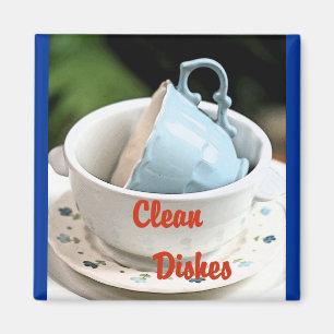 Clean Dishes Magnet