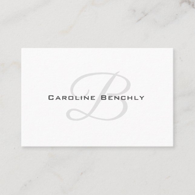Clean & Elegant Property Sales Design Business Card (Front)