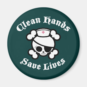 Clean Hands Save Lives Magnet
