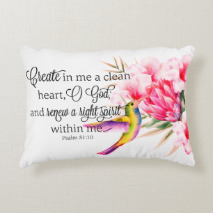 Clean heart  decorative cushion