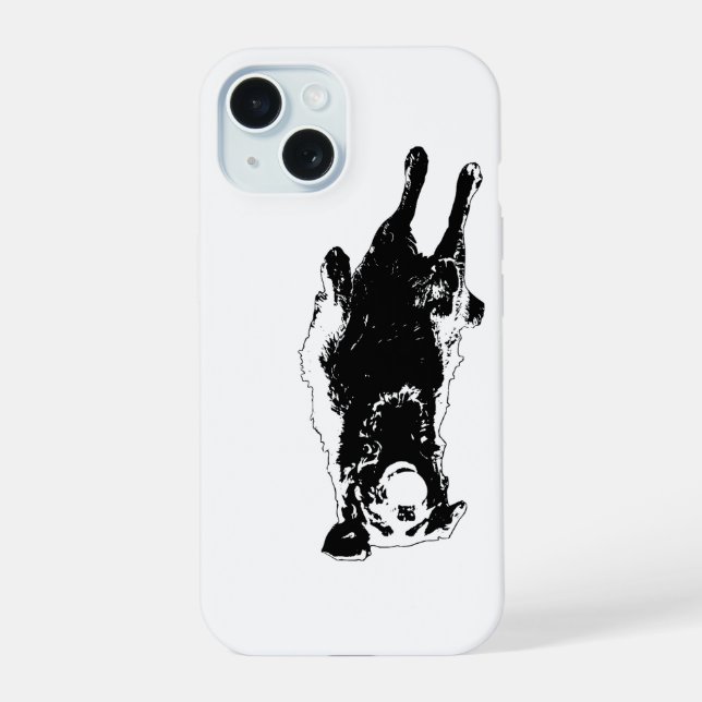 Clean leap line iPhone 15 case (Back)