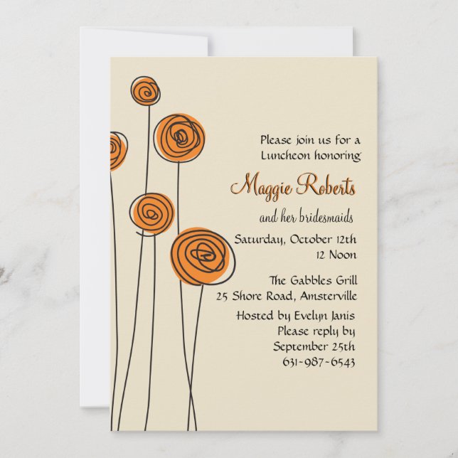 Clean Lines Invitation (Front)