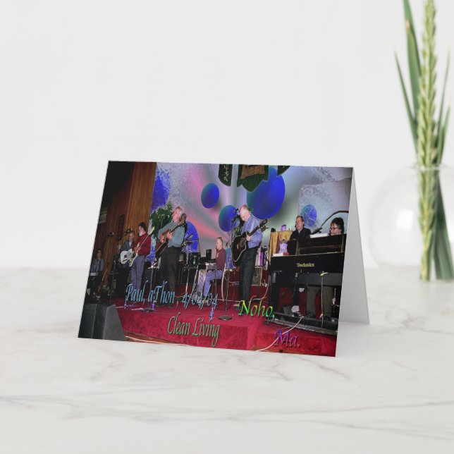 Clean Living #1 Card (Front)