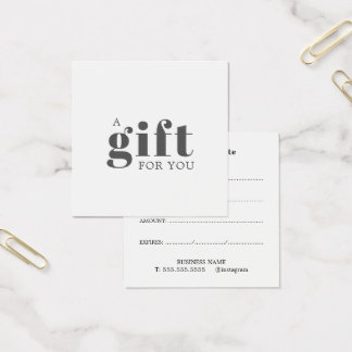 Clean Makeup Artist Gift Certificate