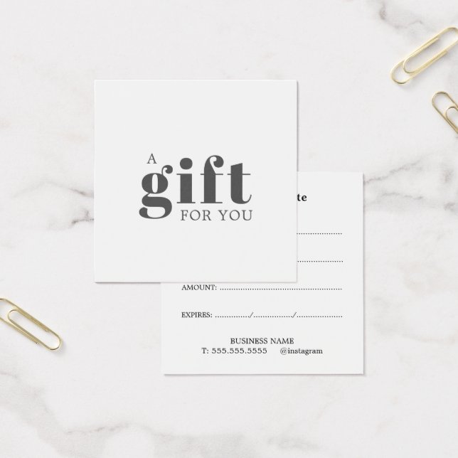 Clean Makeup Artist Gift Certificate (Office)