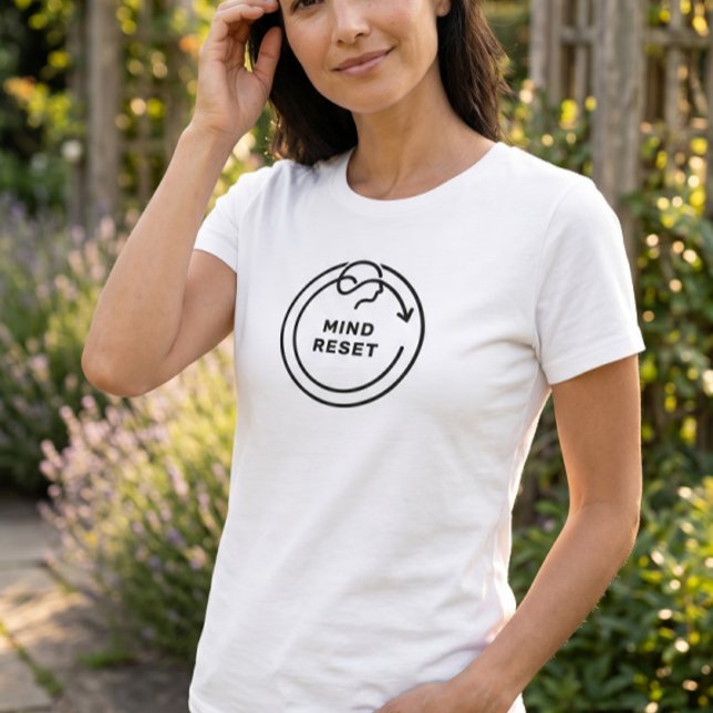 Clean Minimalist Mindfulness & Wellness Tee (Creator Uploaded)
