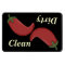 Clean or Dirty Chilli Peppers Dishwasher Magnet