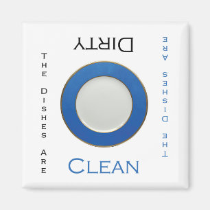 Clean or Dirty Dishwasher Magnet