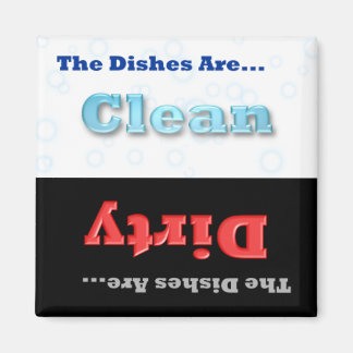 Clean or Dirty Dishwasher Magnet