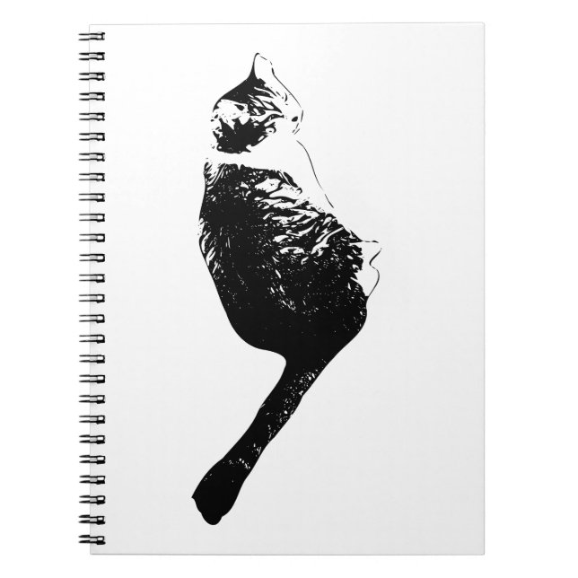 Clean Outline, Calm Insight Notebook (Front)