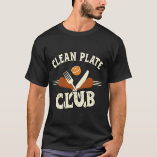 Clean Plate Club Thanksgiving tee Funny Thanksgiv