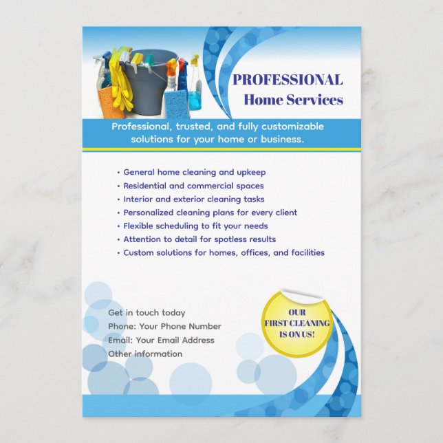Clean Professional Editable Template  (Front)