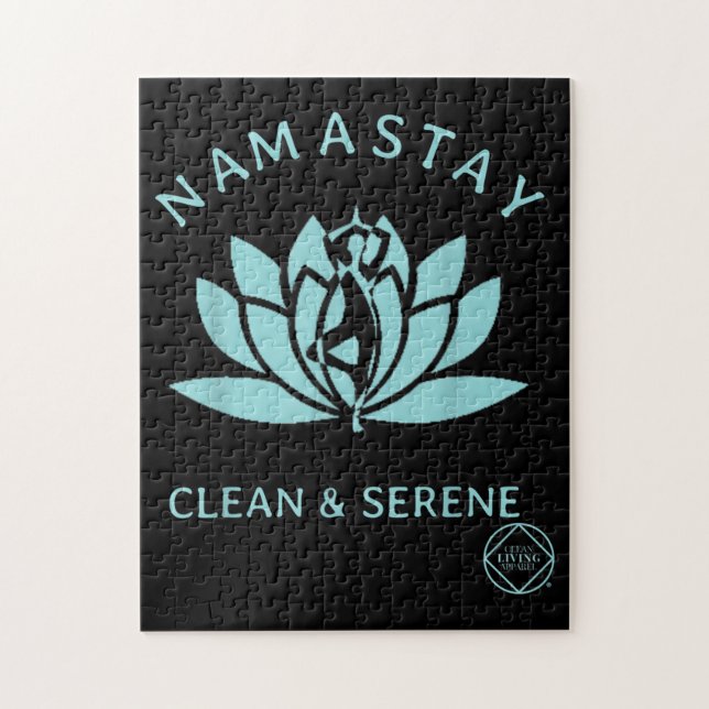 Clean & Serene Yoga Narcotics Anonymous Jigsaw Puzzle (Vertical)