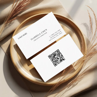 Clean Sharp Modern Business Card Concept
