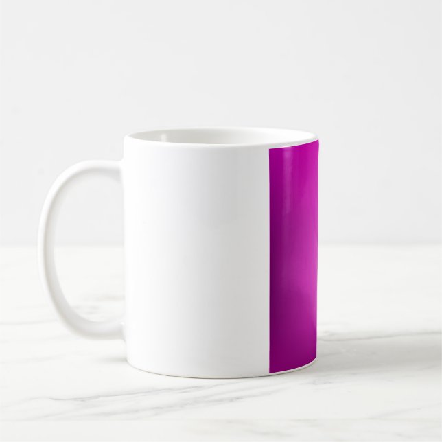 Clean simple artistic filling. Creative mesh textu Coffee Mug (Left)