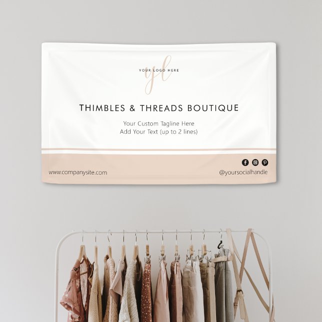 Clean & Simple Business Logo Event Marketing  Banner (Creator Uploaded)