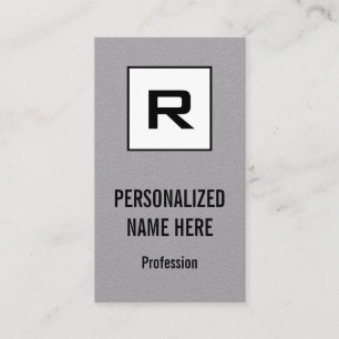 Clean, Simple, Business Manager Profile Card