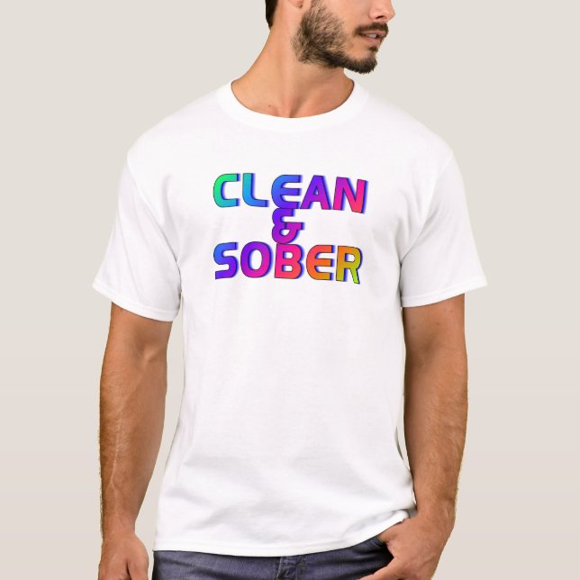 CLEAN SOBER T-Shirt (Front)