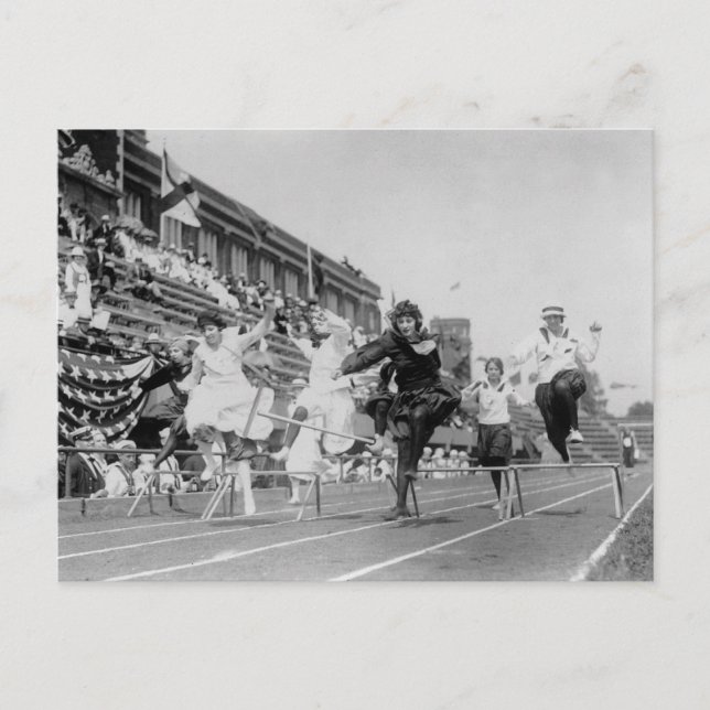 Clean-up on Aisle Three: 1920s Postcard (Front)