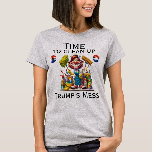 Clean Up T-Shirt (Front)