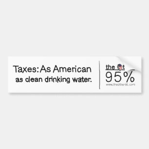 Clean water bumper sticker