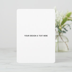 Clean White Minimalist Appreciation Card