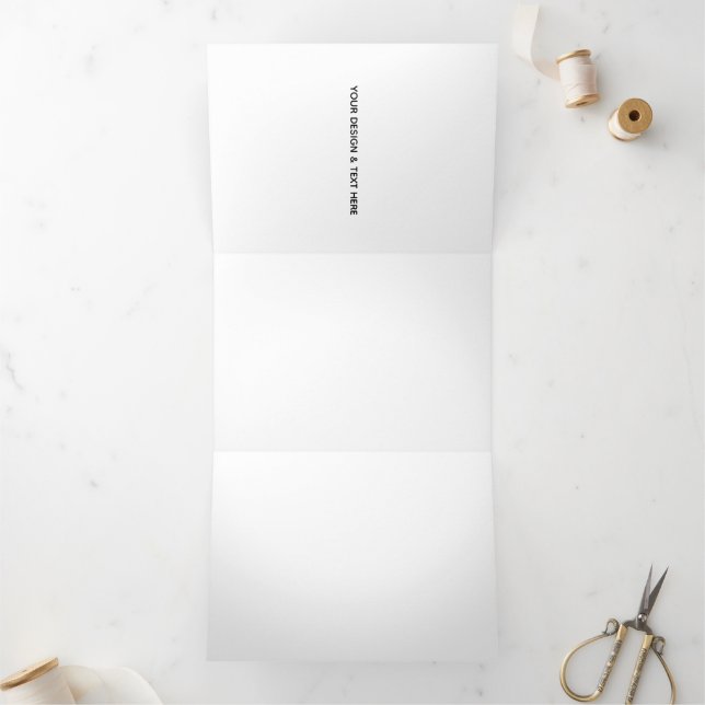 Clean White Minimalist Brother Birthday Card (Inside)