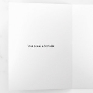 Clean White Minimalist Business Thank You Card