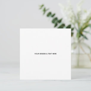 Clean White Minimalist Mum Appreciation Card