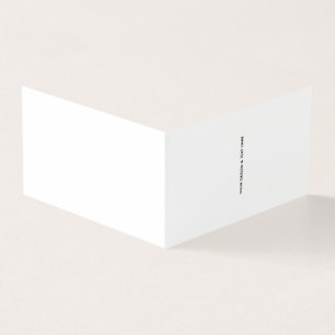 Clean White Minimalist Pet Sympathy Thank You Card
