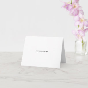 Clean White Minimalist Pet Sympathy Thank You Card