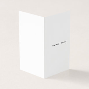 Clean White Minimalist Pet Sympathy Thank You Card