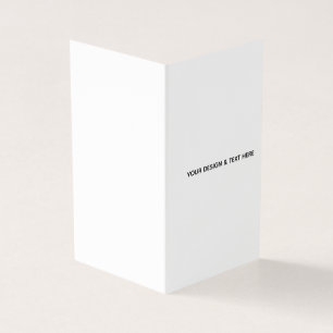 Clean White Minimalist Teacher Thank You Card